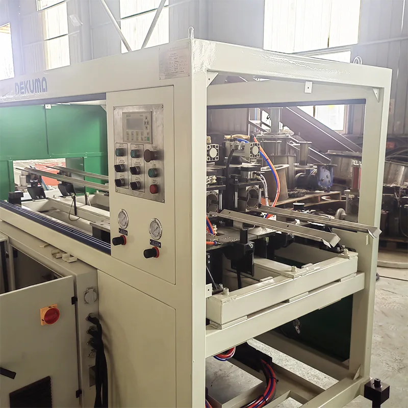 DEKUMA Second-hand HDPE 63mm Double Outlet Pipe Production Machine