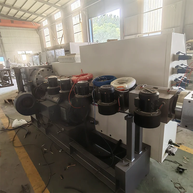 Jwell Second-Hand HDPE 110mm Three-Layer Pipe Production Machine