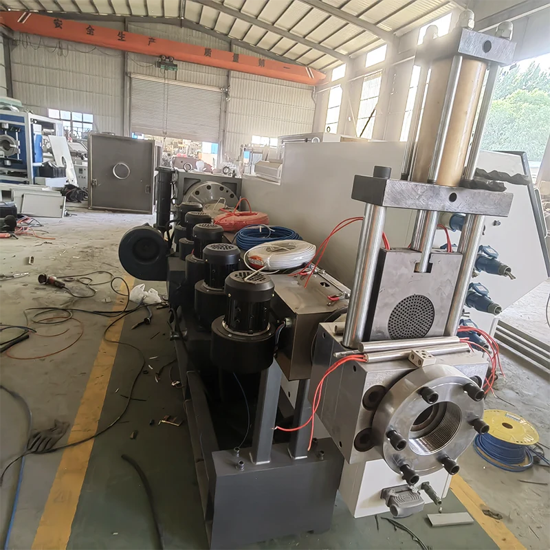 Jwell Second-Hand HDPE 110mm Three-Layer Pipe Production Machine