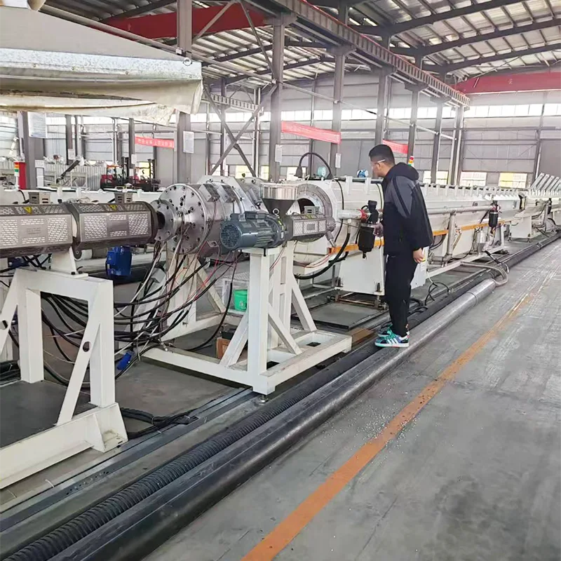 Yaxin Second-Hand HDPE 250 And 400mm Pipe Production Machine