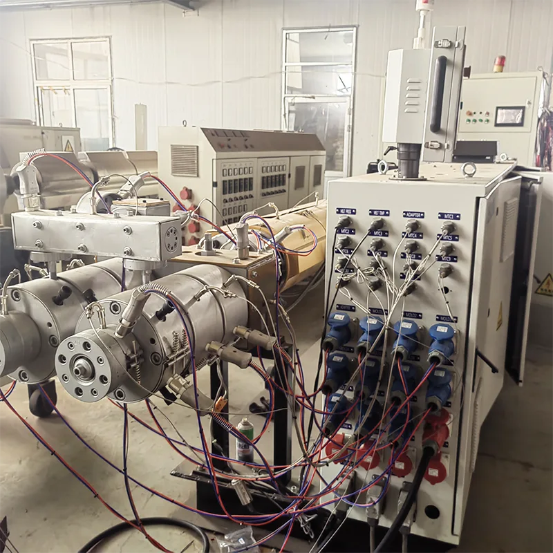 Used HDPE 63 Double-outlet Pipe Production Machine