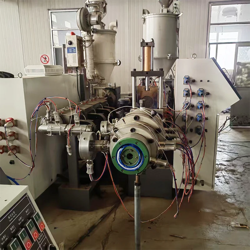 Jwell Second-Hand HDPE 110mm Three-Layer Pipe Production Machine