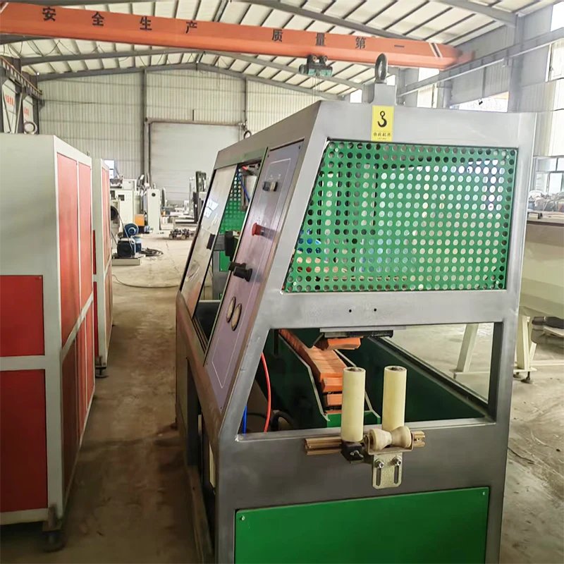 Used HDPE 110mm Three-layer Pipe Production Machine