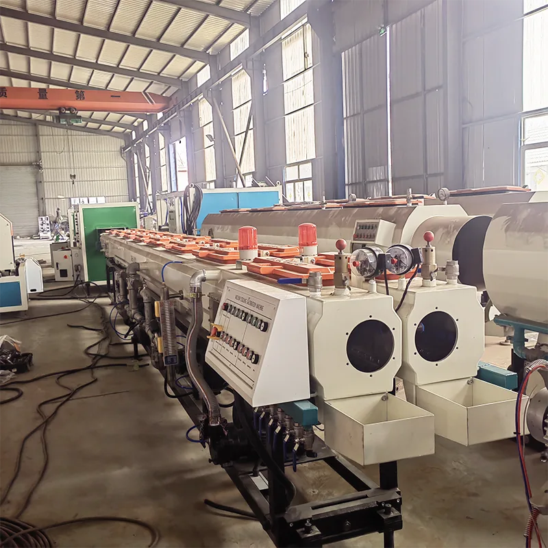 Used HDPE 63 Double-outlet Pipe Production Machine