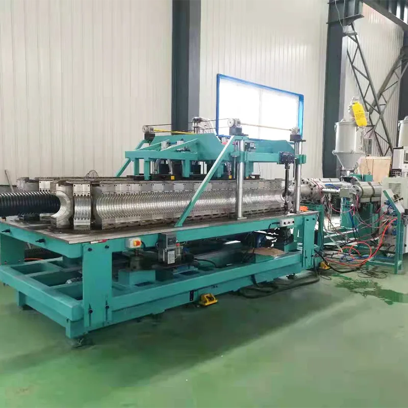 Used HDPE Double-wall Corrugated Pipe Production Line